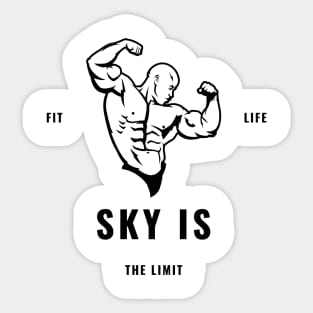 Sky Is The Limit Sticker